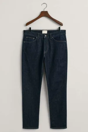GANT Jeans Marine, Effen
