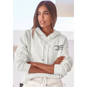 Buffalo Hoodie met statement print, loungepak