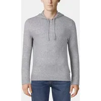GUESS Ls Hoodie Swtr Light Stone Heather