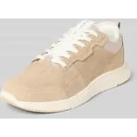 Marc O’Polo Lage sneakers van echt runderleer