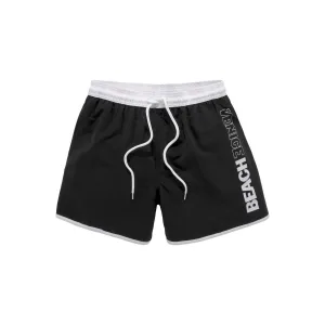 Venice Beach Zwemshort Bo met logoprint op de pijp