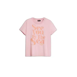 Dames-T-shirt Desigual Repris