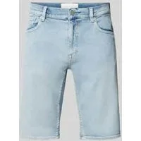 ARMEDANGELS Korte jeans in effen design, model ‘NAAILO HEMP’