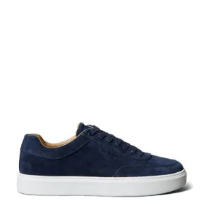 Calvin Klein suède sneakers donkerblauw