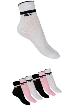 NU 20% KORTING: Fila Korte sokken WOMAN QUARTER SOCKS (6 paar)