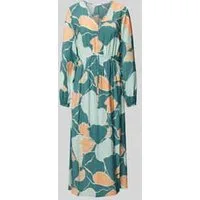 Tom Tailor Midi-jurk met all-over motief