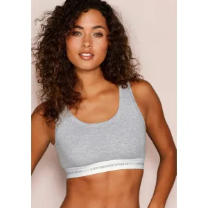 Copenhagen Studios Bustier met zachte logo-bund en van elastische katoen-modal kwaliteit