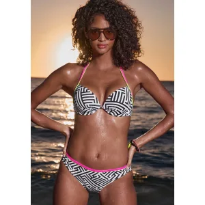 Buffalo Push-upbikinitop Gio Met contrastkleurige details