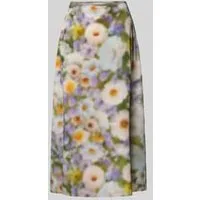 ARMEDANGELS Uitlopende midirok van een mix van lyocell en viscose