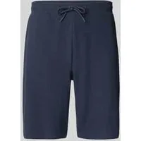 Christian Berg Men Short met structuurmotief en elastische band