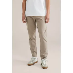 WE Fashion slim chino beige