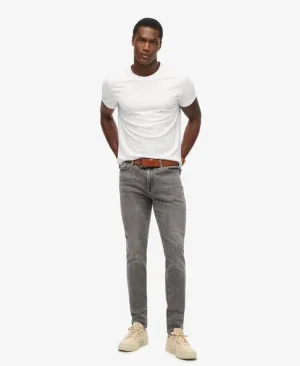 Superdry Mannen Vintage Skinny Jeans Grijs
