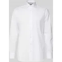 Eterna Modern fit zakelijk overhemd met kentkraag