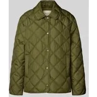 Gant Regular fit gewatteerd jack met platte kraag, model ‘Quilted’
