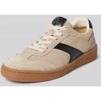 Marc O’Polo Lage sneakers van zacht suède