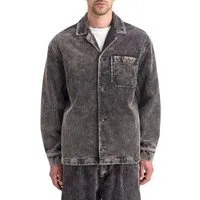 Scotch & Soda Washed Corduroy Jacket With Detachable Inner Gilet Black