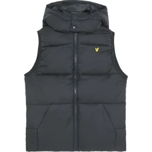 Lyle and Scott Winter gilet jongens donker navy gewatteerd