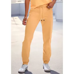 Buffalo Sweatbroek met zijzakken en logo borduursel