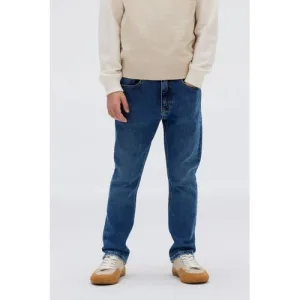 Calvin Klein regular waist regular fit jeans medium blue denim