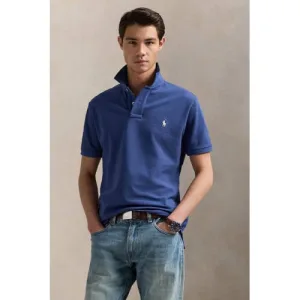 POLO Ralph Lauren slim polo blauw