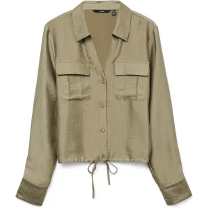 Vero Moda vmtoma ls tie shirt wvn 10329452 mermaid