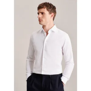 seidensticker Businessoverhemd Zwarte roos X-slim Kent-kraag uni