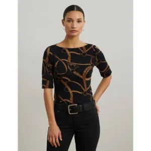 Lauren Ralph Lauren top zwart