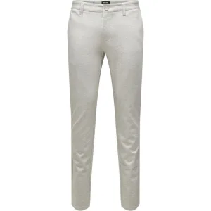 Only & Sons Onsmark slim tap 0209 melange pant beige