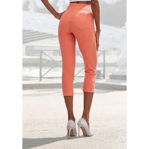 NU 20% KORTING: H.I.S Capribroek in slip-on broekstijl