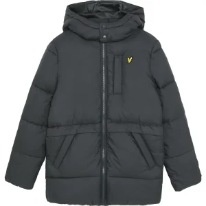 Lyle and Scott Winter winterjas jongens donker navy puffer, gewatteerd