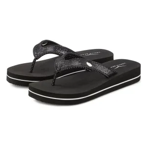 Venice Beach Badslippers Sandaal, pantoletten, badschoenen ultralicht met glitterband VEGAN