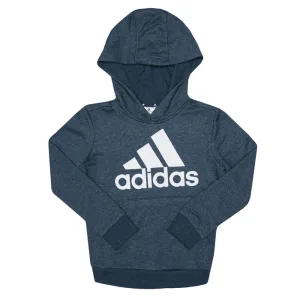 Boy’s adidas Junior Essentials Hoody in Navy-White