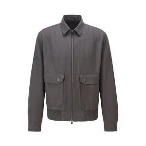 Heren Boss Narten1 Jacket in Grijs