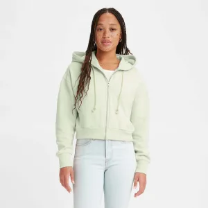 Women’s Levis Zip Up Hoodie in Groen