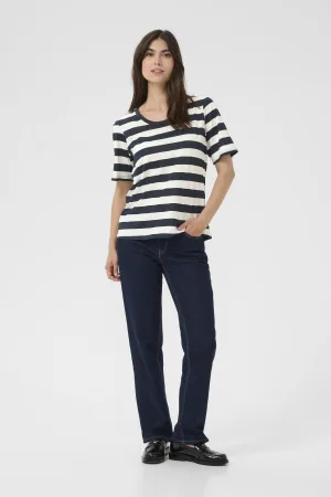 T-shirt Relaxed fit Salute/White Stripe