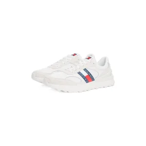 TOMMY JEANS Sneakers TJM TECHNICAL RUNNER ESS , vrijetijdsschoen, halfschoen, veterschoen met gepolsterde schacht