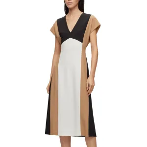 Boss Debrany Jurk voor dames in zwart