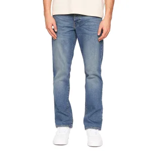 Crosshatch Heren Denim Jeans met print (Stone Wash)