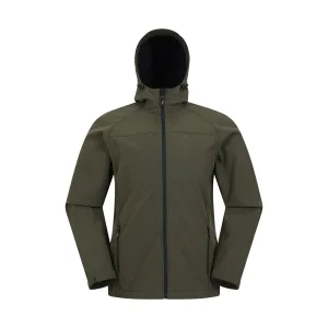 Mountain Warehouse Heren Exodus Waterdichte Soft Shell Jas (Donkere Khaki)