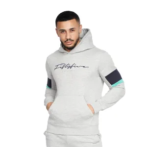 Crosshatch Heren Blastout Hoodie (Grijze Mergel)