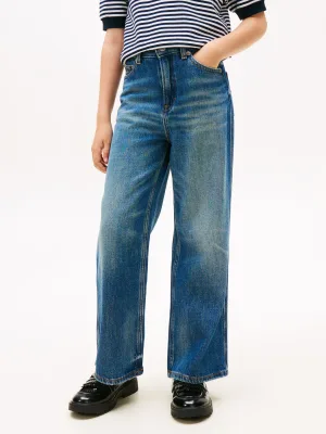 Tommy Hilfiger Wijde jeans Mabel voor kinderen tot 16 jaar