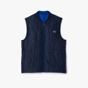 Men’s Lacoste Sport Reversible Vest in Navy