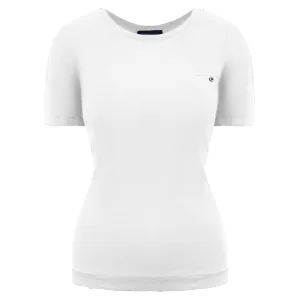 Champion Logo Dames Wit T-Shirt