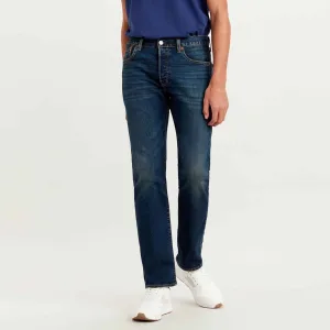 Heren Levis 501 Original Block Crusher Jeans in Denim