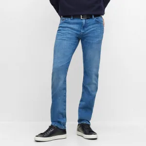 Heren Boss Maine3 Regular-Fit jeans in blauw