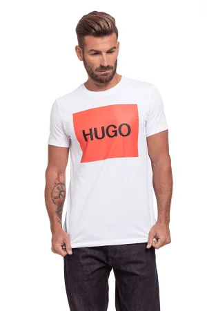 Men’s Hugo Dulive T-Shirt in White