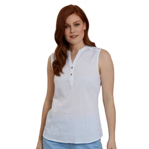 Mountain Warehouse Dames/Dames Petra Mouwloos Shirt (Wit)