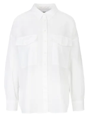 Replay Linnen Overhemd Katoen Linnen