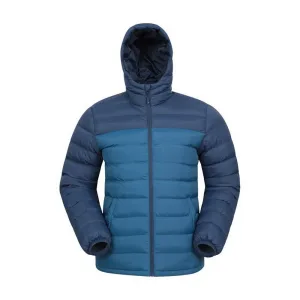 Mountain Warehouse Seizoenen gewatteerd herenjack (Teal)