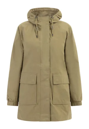 Dreimaster Jas Dames lichte olijf